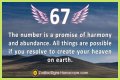 
ANGEL NUMBER 67
